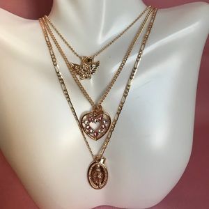 Layered Angel necklace